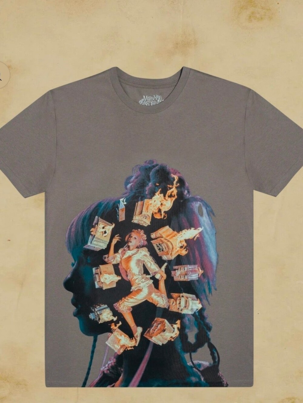 Melanie Martinez Womens Hades Photo T-Shirt Size Medium New